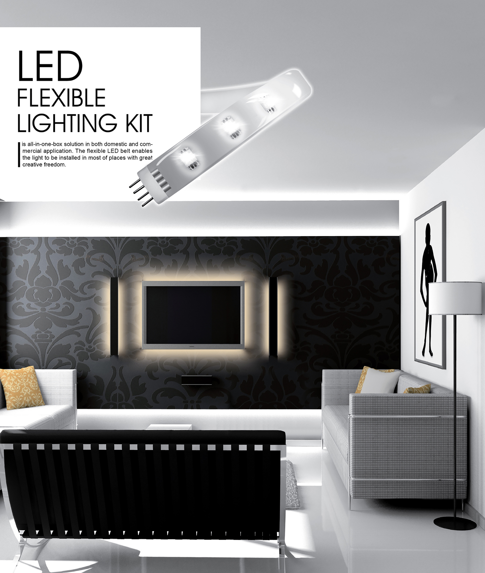 Fluid Strip Lighting Techtouch Flexible Strip Kits Fluid Strip Lighting Techtouch Flexible Strip Kits